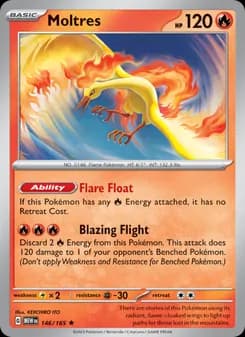 Moltres — 151 — Rare