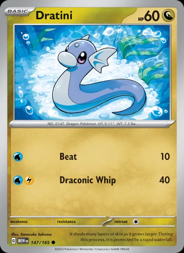 Dratini — 151, Common
