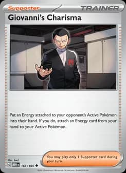 Giovanni's Charisma — 151 — Uncommon