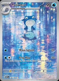 Poliwhirl — 151 — Illustration rare