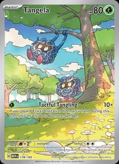 Tangela — 151 — Illustration rare