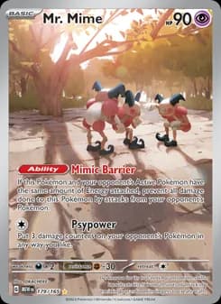 Mr. Mime — 151 — Illustration rare