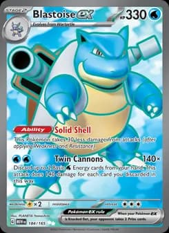 Blastoise ex — 151