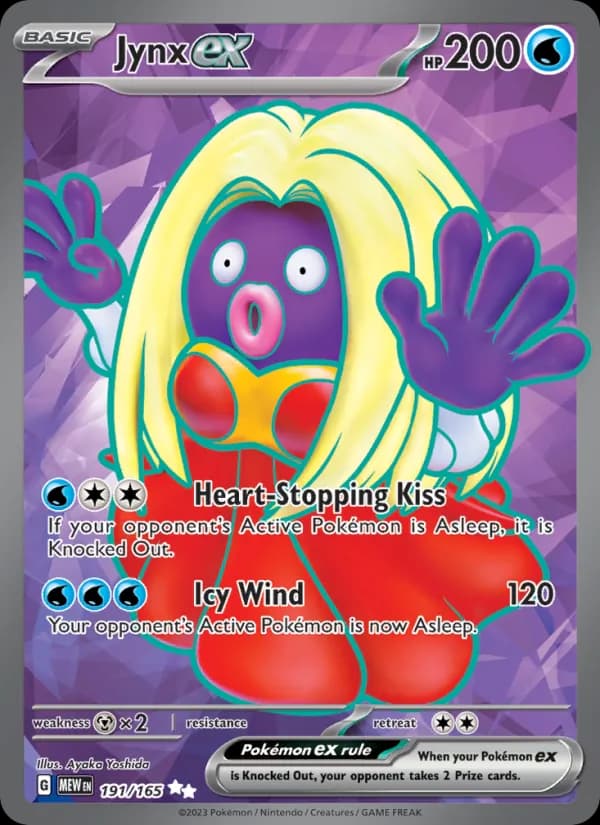 Jynx ex — 151, Ultra Rare