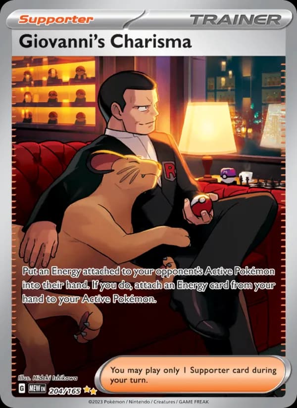 Giovanni's Charisma — 151, Special illustration rare