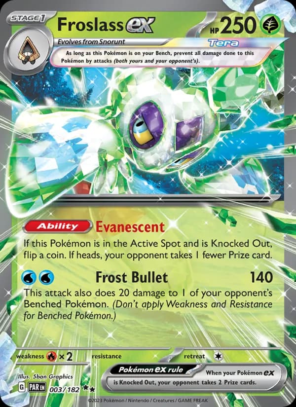 Froslass ex — Paradox Rift, Double rare