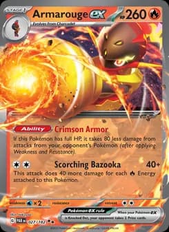 Armarouge ex — Paradox Rift — Double rare