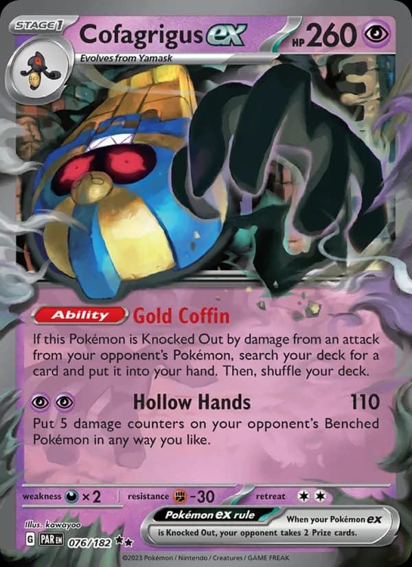 Cofagrigus ex — Paradox Rift, Double rare