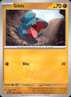 Gible — Paradox Rift — Common