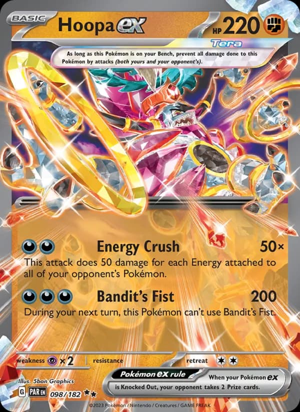 Hoopa ex — Paradox Rift, Double rare