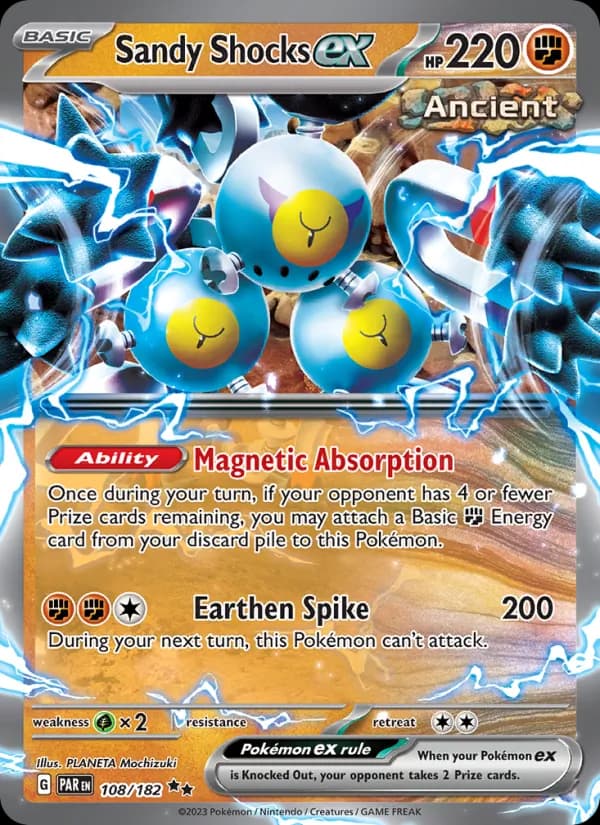 Sandy Shocks ex — Paradox Rift, Double rare