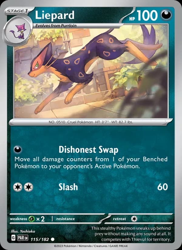 Liepard — Paradox Rift, Common