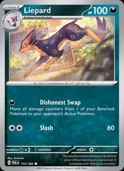 Liepard — Paradox Rift — Common