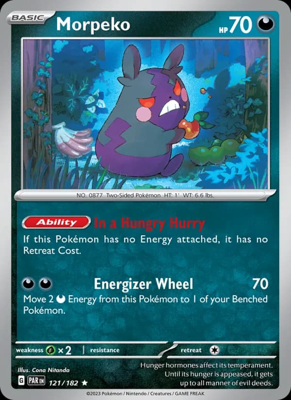 Morpeko — Paradox Rift, Rare