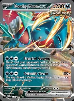 Roaring Moon ex — Paradox Rift — Double rare