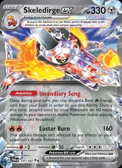 Skeledirge ex — Paradox Rift — Double rare