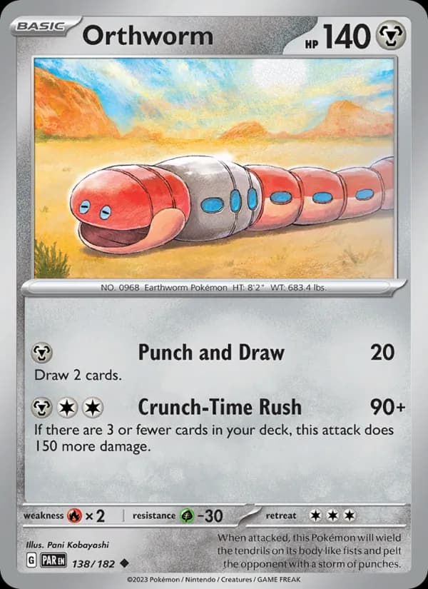 Orthworm — Paradox Rift, Uncommon
