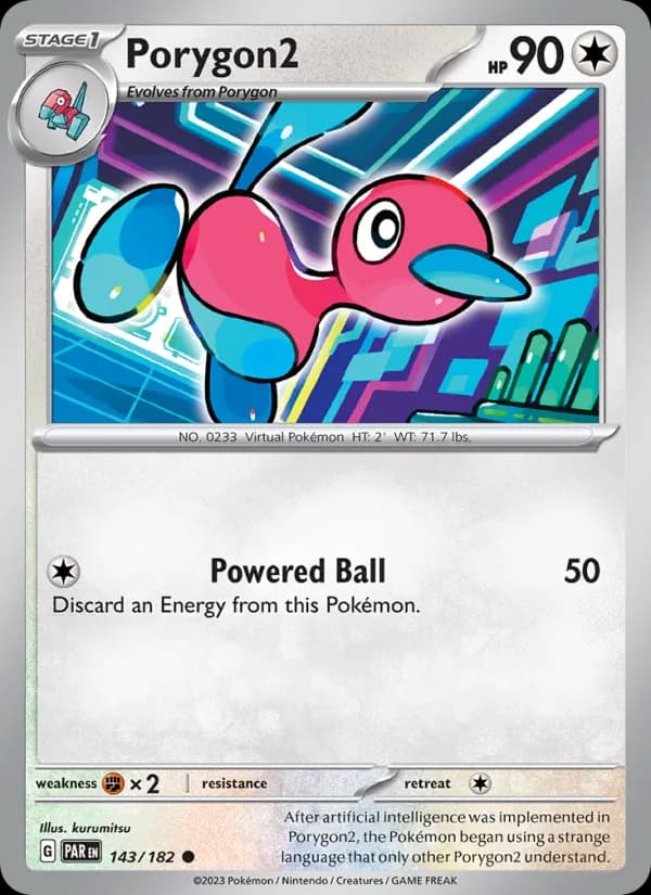 Porygon2 — Paradox Rift, Common
