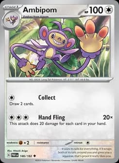 Ambipom — Paradox Rift — Uncommon