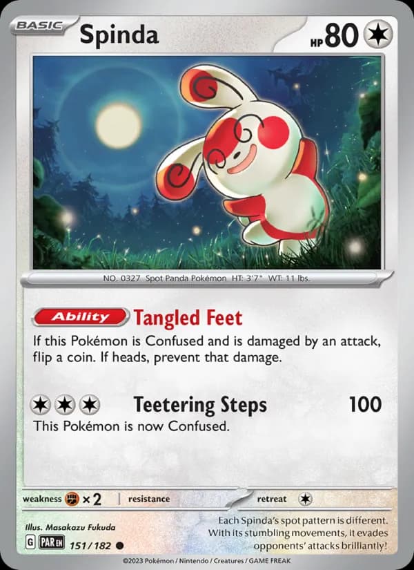 Spinda — Paradox Rift, Common