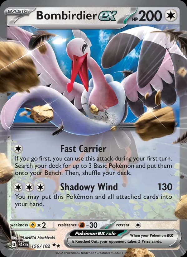Bombirdier ex — Paradox Rift, Double rare