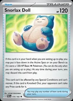 Snorlax Doll — Paradox Rift — Uncommon