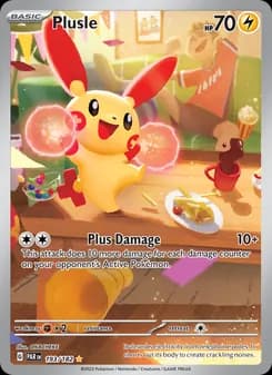 Plusle — Paradox Rift — Illustration rare