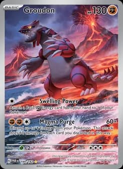 Groudon — Paradox Rift — Illustration rare