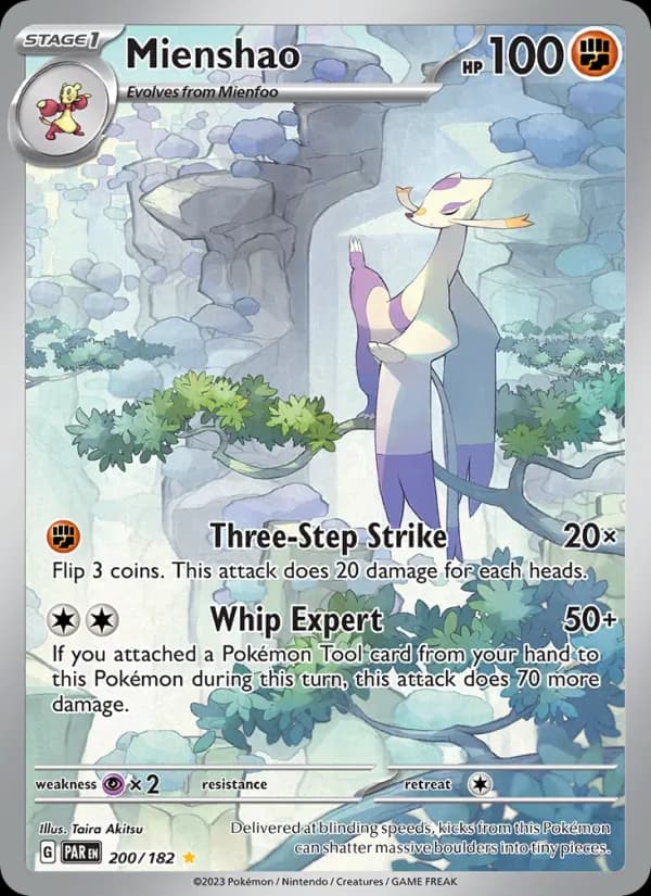 Mienshao — Paradox Rift, Illustration rare