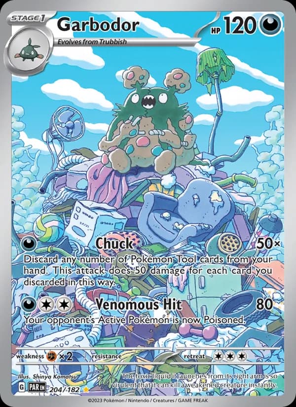 Garbodor — Paradox Rift, Illustration rare