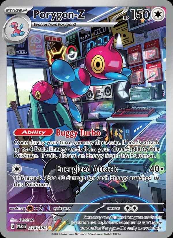 Porygon-Z — Paradox Rift, Illustration rare