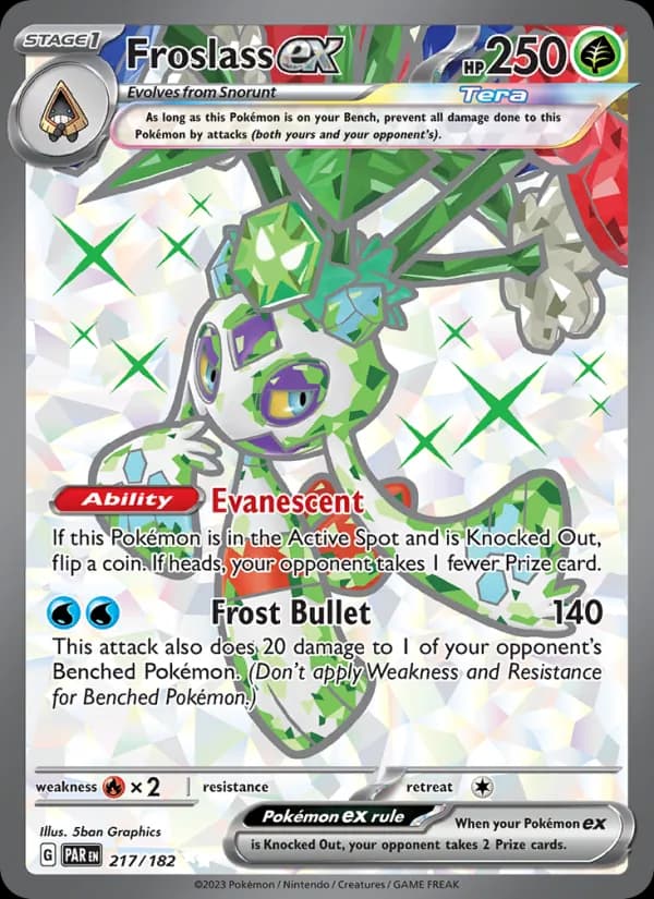 Froslass ex — Paradox Rift, Ultra Rare