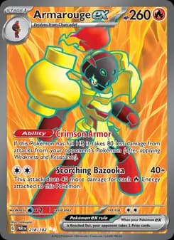 Armarouge ex — Paradox Rift — Ultra Rare