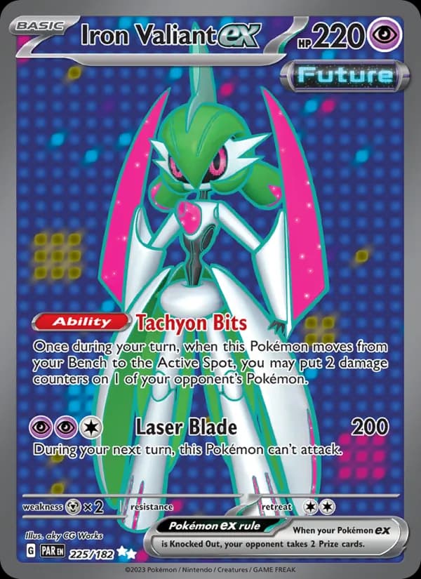 Iron Valiant ex — Paradox Rift, Ultra Rare