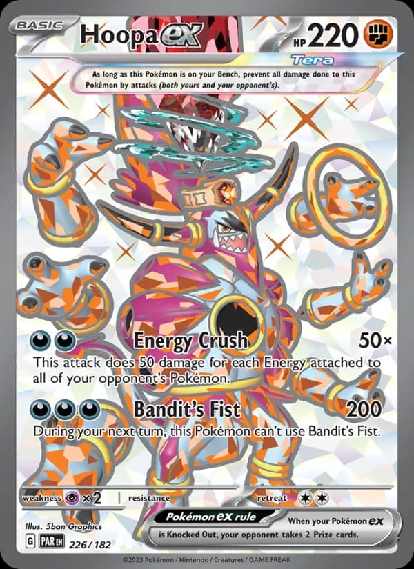 Hoopa ex — Paradox Rift, Ultra Rare