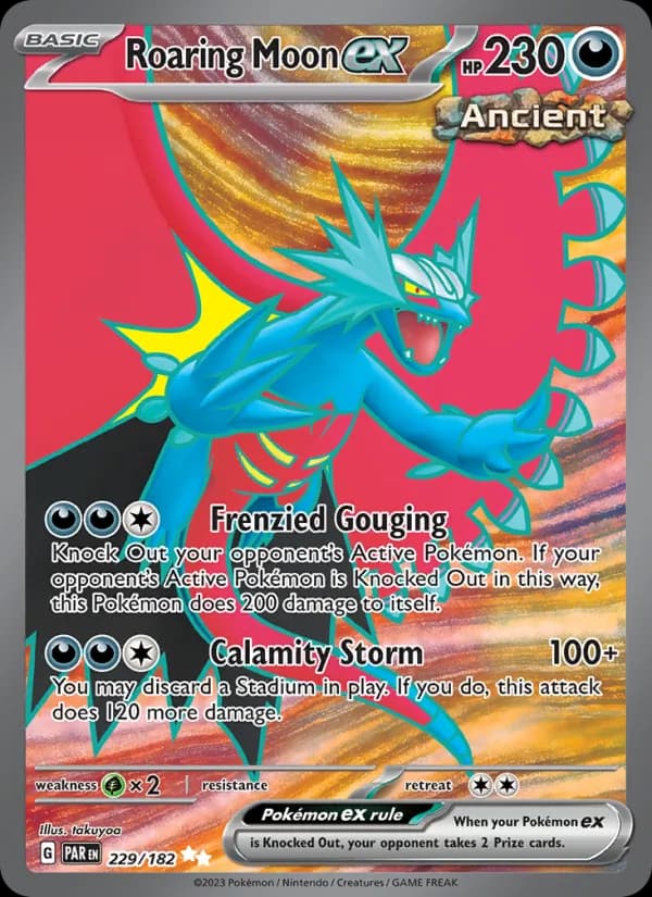 Roaring Moon ex — Paradox Rift, Ultra Rare