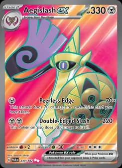 Aegislash ex — Paradox Rift — Ultra Rare