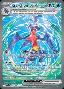 Garchomp ex — Paradox Rift — Special illustration rare
