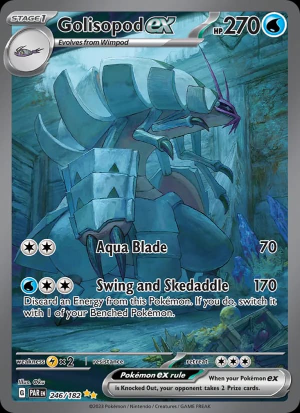 Golisopod ex — Paradox Rift, Special illustration rare
