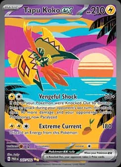 Tapu Koko ex — Paradox Rift — Special illustration rare