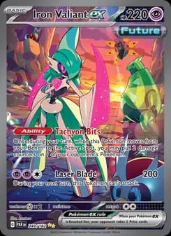 Iron Valiant ex — Paradox Rift — Special illustration rare
