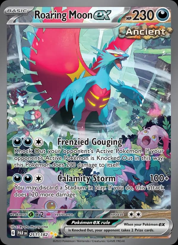 Roaring Moon ex — Paradox Rift, Special illustration rare