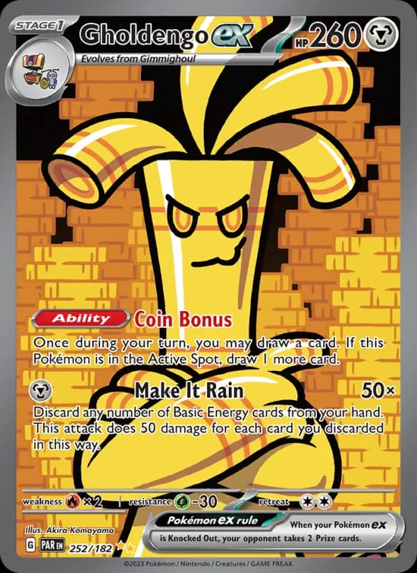 Gholdengo ex — Paradox Rift, Special illustration rare