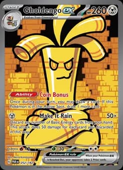 Gholdengo ex — Paradox Rift — Special illustration rare