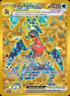 Garchomp ex — Paradox Rift — Hyper rare