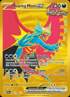 Roaring Moon ex — Paradox Rift — Hyper rare