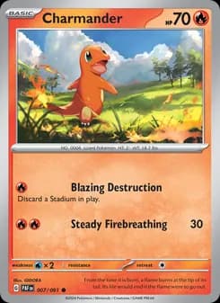Charmander — Paldean Fates
