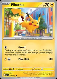 Pikachu — Paldean Fates
