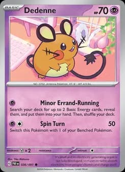 Dedenne — Paldean Fates — Common