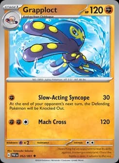 Grapploct — Paldean Fates — Uncommon